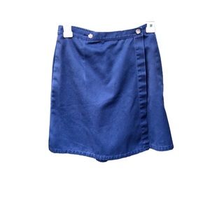 Lands’ End Uniform Skort Skirt Navy Blue Children’s Sz. 12